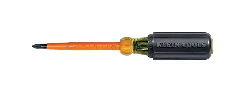 Insulated Phillips Screwdriver 4 In. Length Model 603-4ins