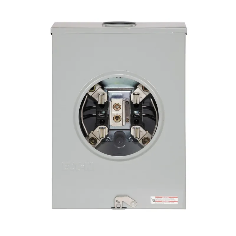 200a 600v 4-jaw Ringless Meter Socket For Overhead/underground Service