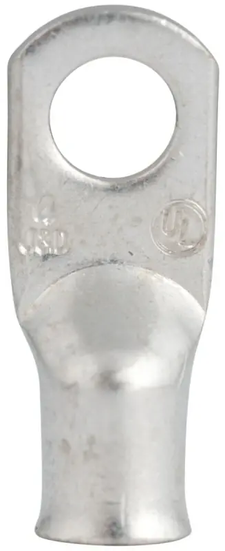 Gardner Bender Xtreme 4 Ga. Insulated Wire Electrical Lug Silver 2 Pk