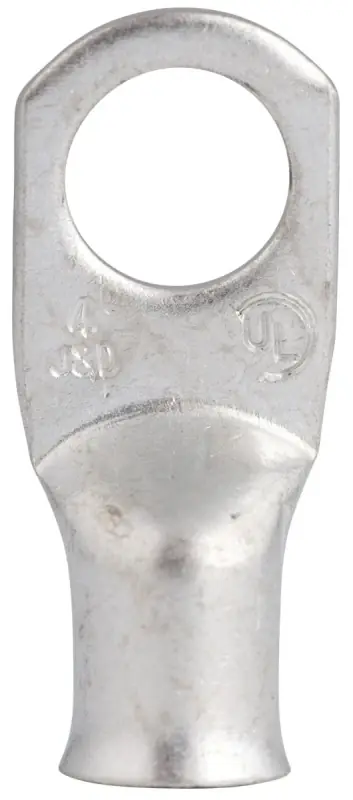 Gardner Bender Xtreme 4 Ga. Insulated Wire Electrical Lug Silver 2 Pk