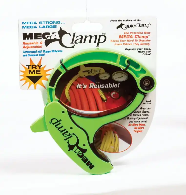 Cable Clamp Mega 4 In. D Polymer Cable Clamp 1 Pk