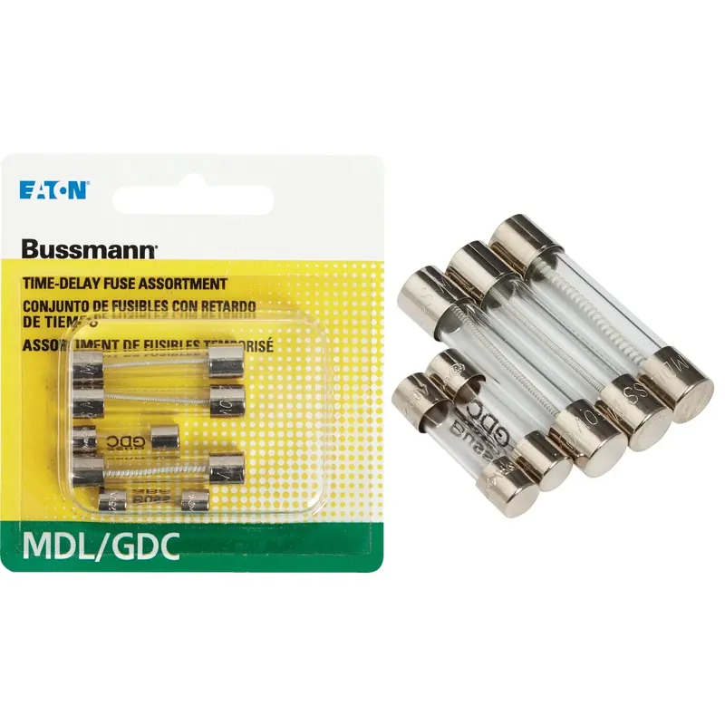 Bussmann Assorted Amps Tube Fuse 5 Pk