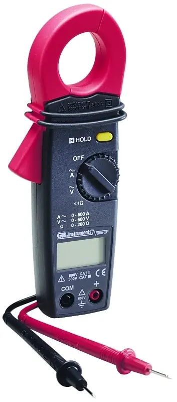 600V Digital Clamp On Electrical Multimeter