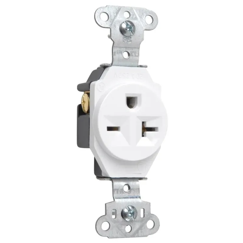Pass & Seymour 20A Heavy-Duty Single Outlet
