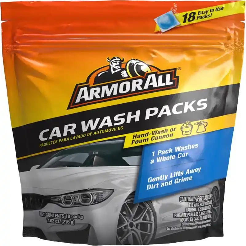 Pods Car Wash 18 Count Liquid Cleaner For Auto Appearance