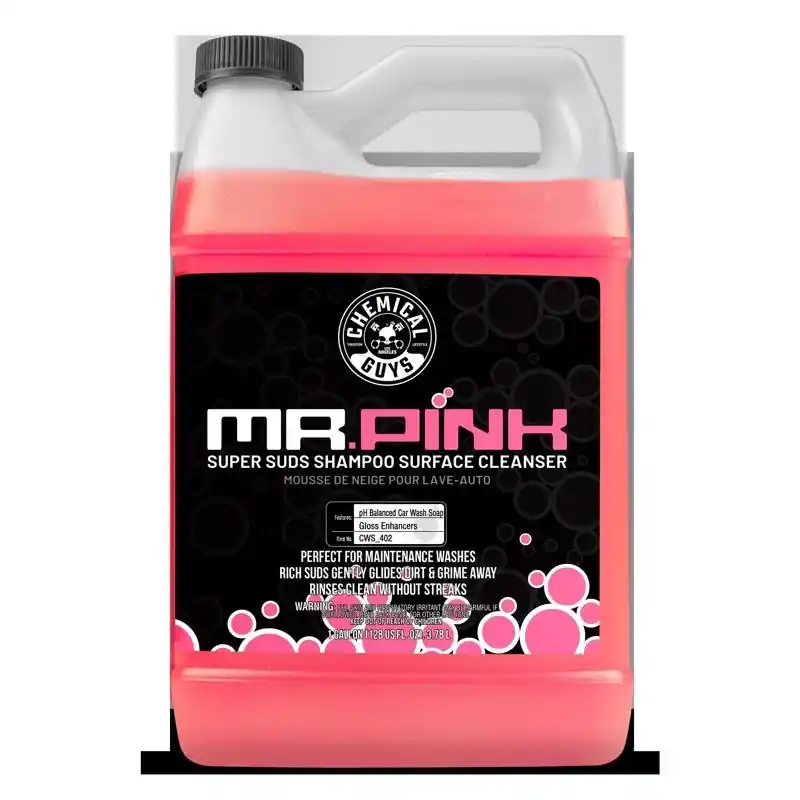 Chemical Guys Concentrated Liquid Car Wash Bubble Gum Scent 1 Gallon