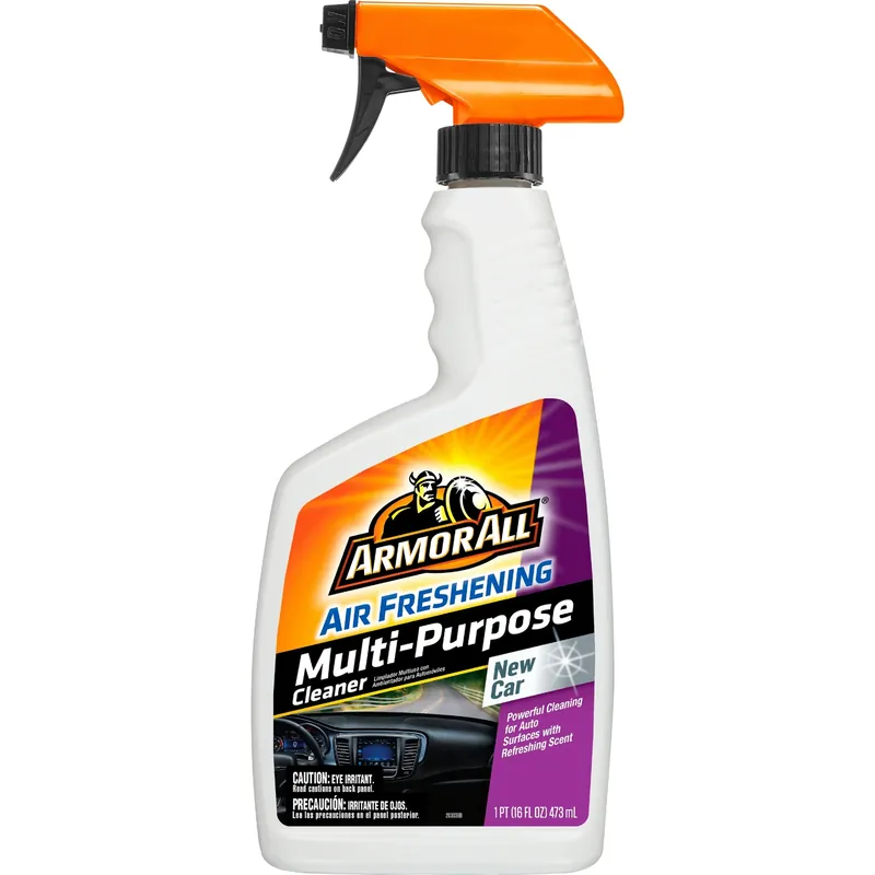 Armor All Multi-Surface Air Freshening Cleaner Spray New Car Scent 16 Oz