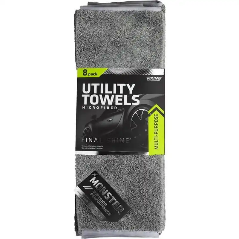 Viking 16 In. L X 16 In. W Microfiber Towel 8 Pk