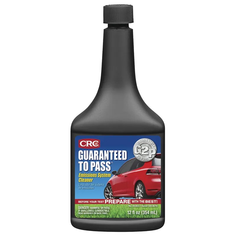 Guaranteed To Pass Gasoline Multifunction Fuel Additive 12 Oz - Emissions System Cleaner