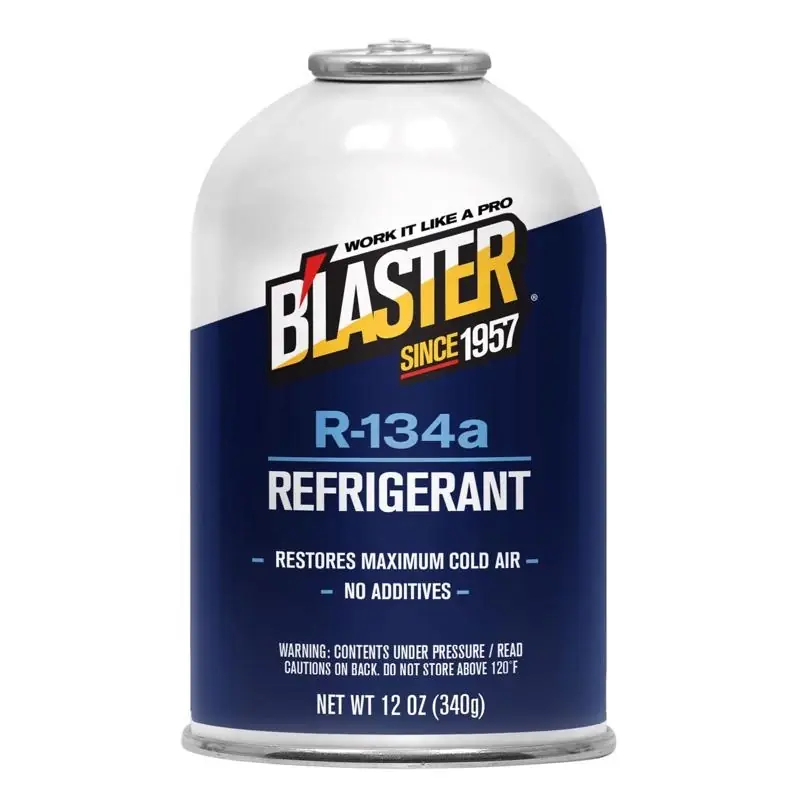Premium A/C Refrigerant Recharge Kit, 12 Oz.