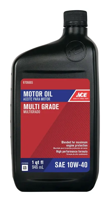 10w-40 4 Cycle Engine Motor Oil 1 Quart - High Performance Formula