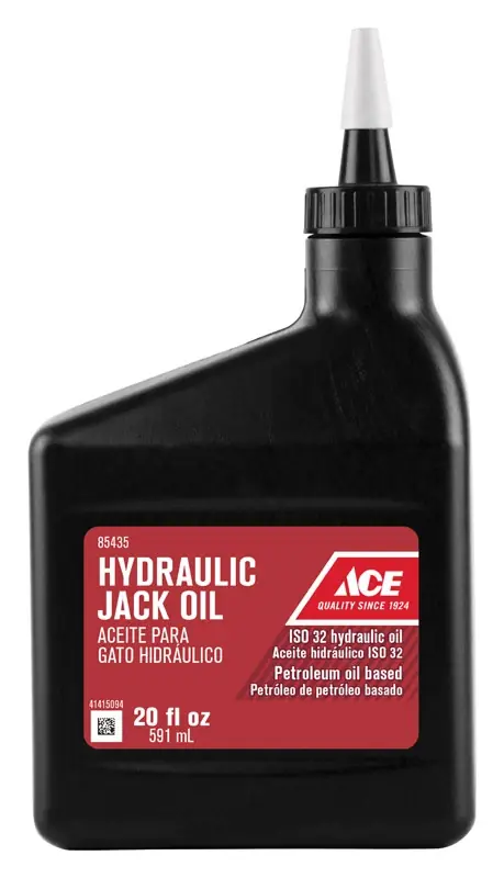 Hydraulic Oil 20 Ounce Bottle - High Performance Fluid For Hydraulic Systems