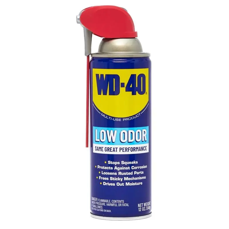 Wd-40 12 Oz. Low Odor Multi-purpose Lubricant With Smart Straw