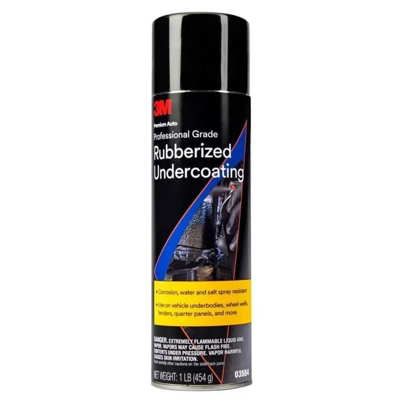 3M 16‑oz Black Professional Undercoating Spray – UV‑Resistant Protective Coating