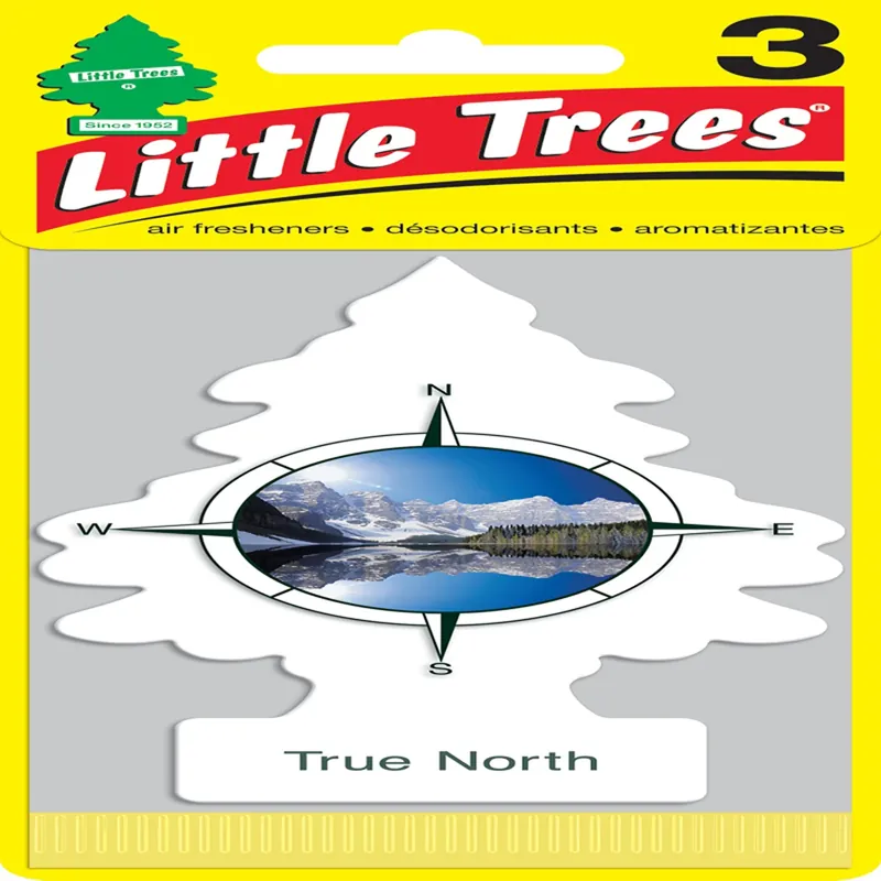 Little Trees True North Scent Car Air Freshener Solid 3 Pk