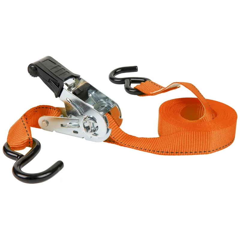 Keeper 1 In. W X 15 Ft. L Orange Tie Down Strap 500 Lb 4 Pk