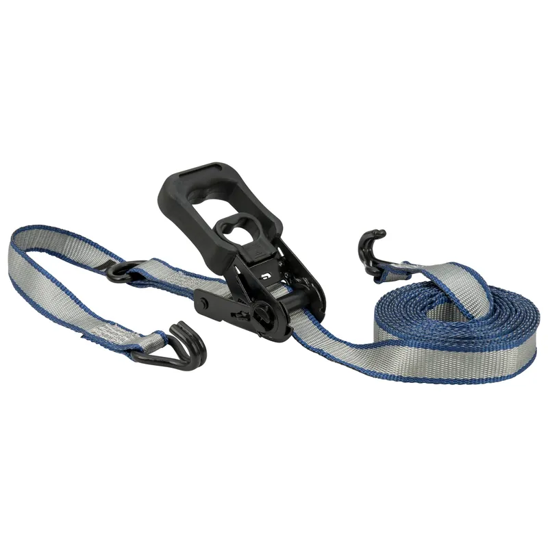 Keeper 1.25 In. W X 14 Ft. L Gray Ratchet Tie Down Strap 1000 Lb 1 Pk