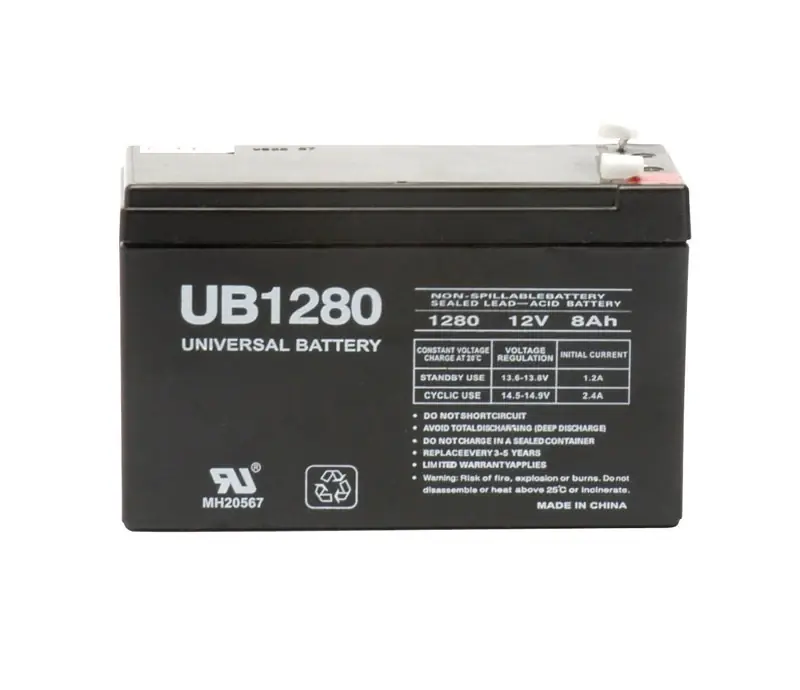Ub1280 8 Ah Sealed Lead Acid Battery - Model 86449