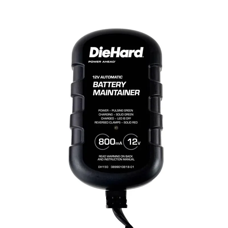 Diehard Automatic 12 Volt 0.8 Amps Battery Charger And Maintainer Dh150