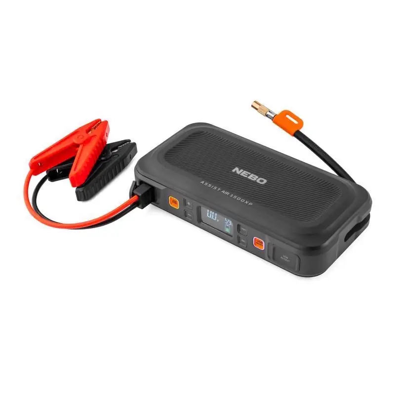 Nebo Assist Air 12v 1500 Amps Automatic Jump Starter And Inflator
