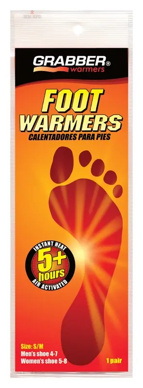 Grabber Toe Warmer 2 Pk