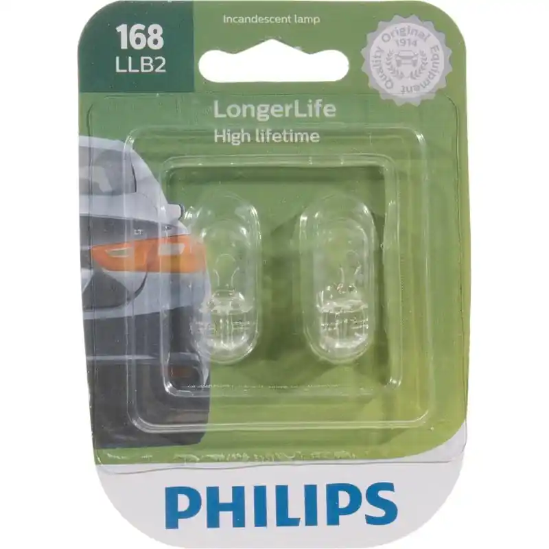 168llb2 Miniature Incandescent Automotive Bulb For Courtesy, Glove, License, Trunk