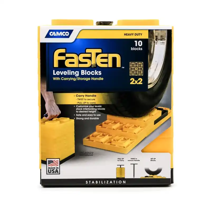 Camco Fasten For Leveling Blocks 10 Pk