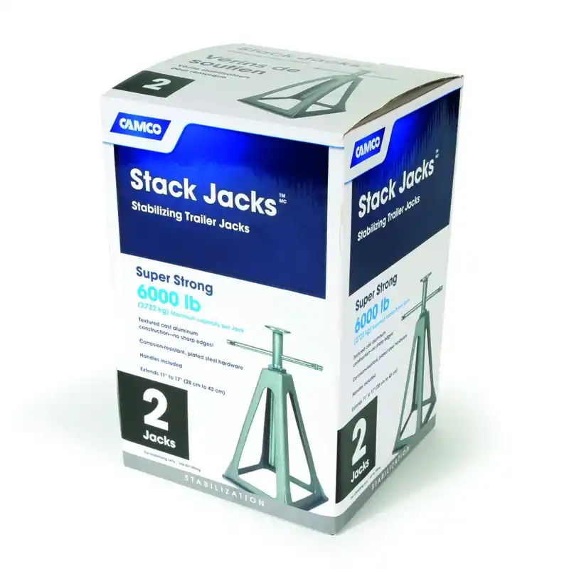 Camco 6000 Lb For Stack Jacks 2 Pk