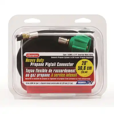 Camco 20 In. L Pigtail Propane Hose Connector 1 Pk