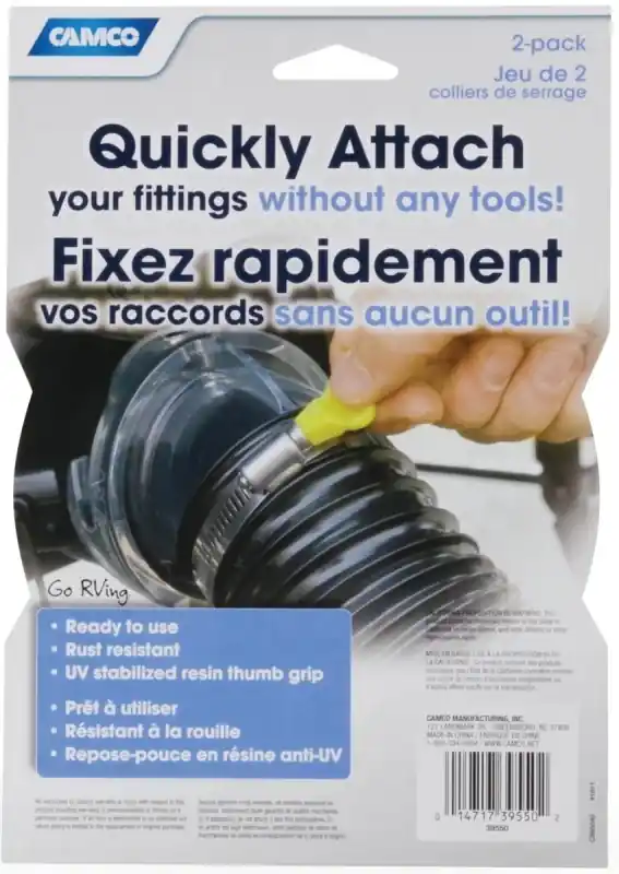 1047752 3 In. Clamp Hose Twist It