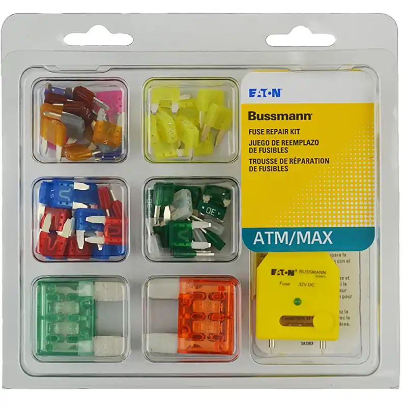 Bussmann ATM/MAX Assorted Blade Fuse Assortment 64 Pk