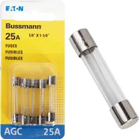 Cooper Bussmann Agc-25 Fuses Cd/5 BP/AGC-25