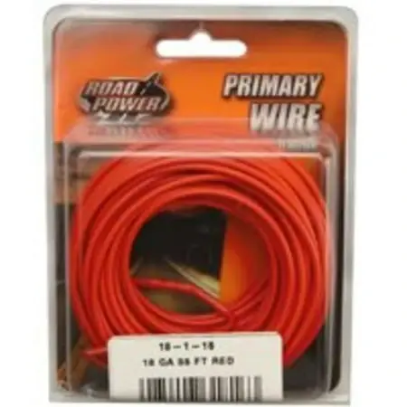 33ft. Red 18 AWG Primary Wire 18-1-16