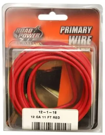 Coleman Cable 12-1-16 11 Ft. Red 12 AWG Primary Wire