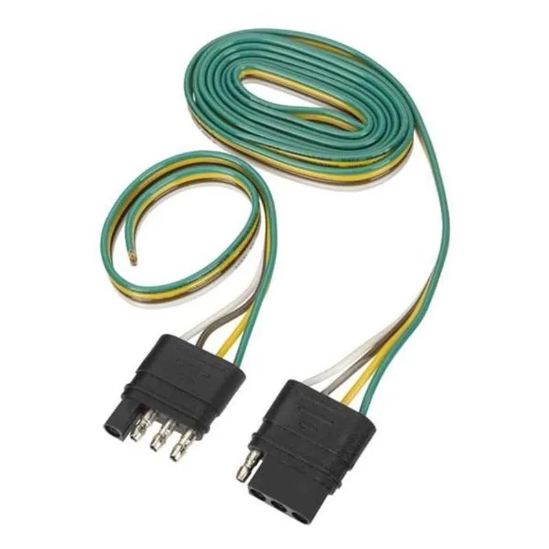 TowSmart 4 Flat Plastic Connector Kit – Corrosion‑Resistant Tow Light Set