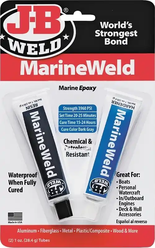J-B Weld MarineWeld High Strength Automotive Epoxy Paste 1 Oz