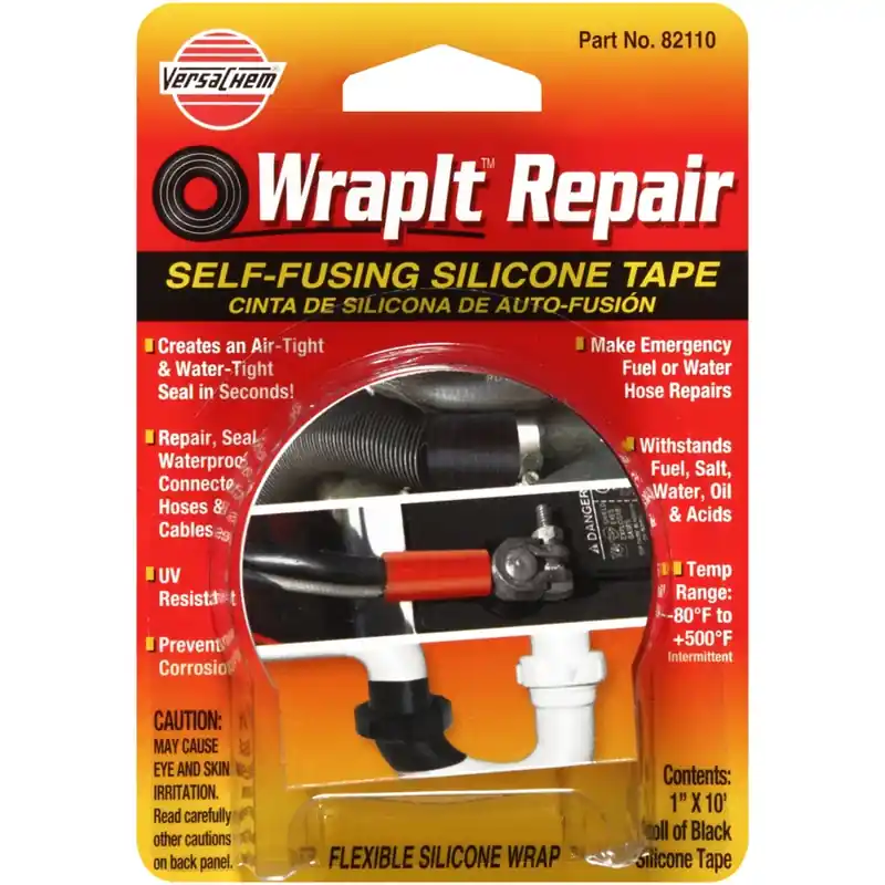 Self-Fusing Silicone Tape, 1-In. X 10-Ft.
