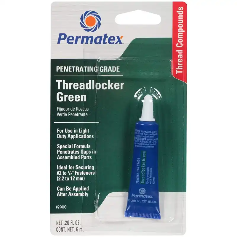 Threadlocker Liquid Adhesive 0.2 Oz - Green Anaerobic Formula