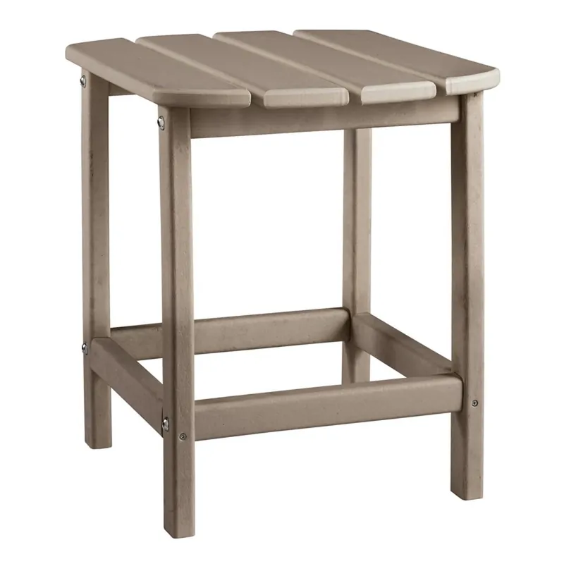 Signature Design By Ashley Sundown Treasure Brown Rectangular Plastic End Table