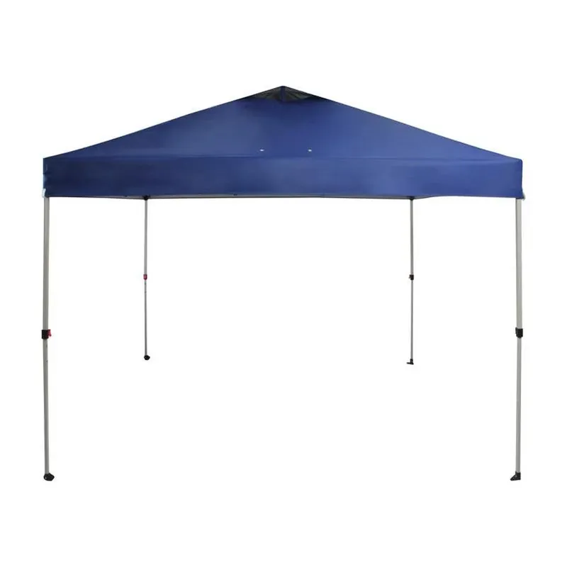 Crown Shade One Touch Regal 100 Portable Canopy – Navy Blue 9‑ft Square Steel Frame
