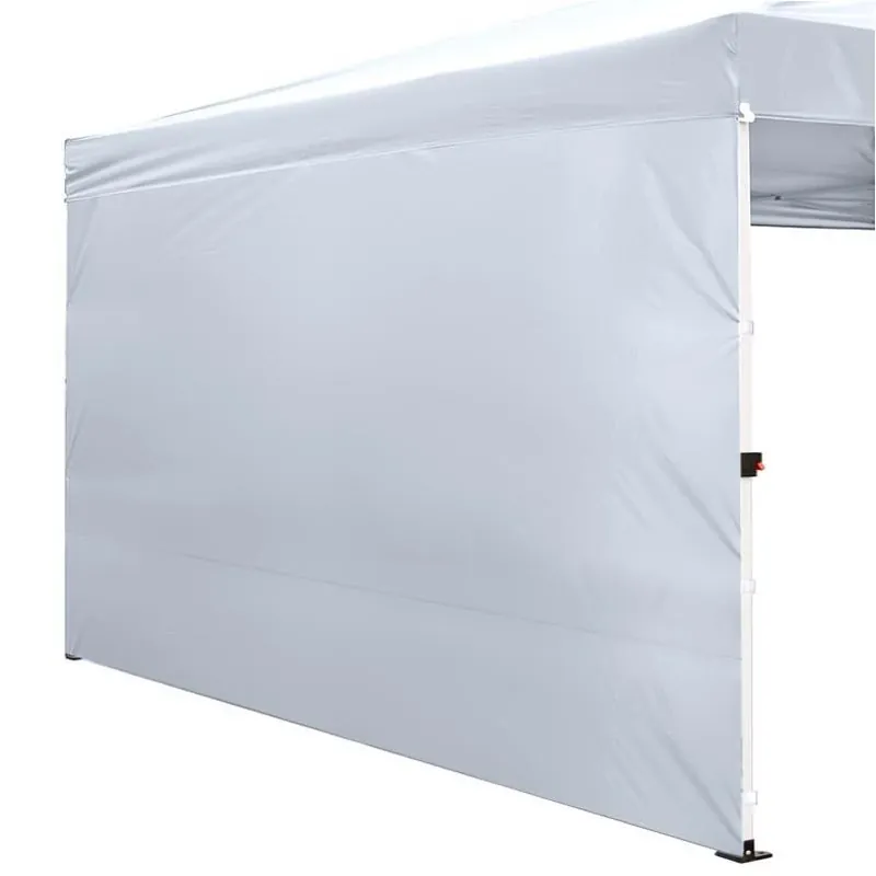 Crown Shade 7‑ft × 10‑ft White Pop‑Up Tent Sidewall – 150D Polyester, Rain‑Proof & No‑Assembly