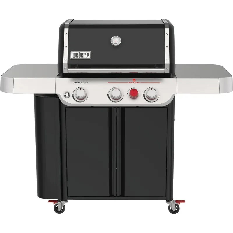 NEW! Genesis E-330 3-Burner LP Gas Grill, 39,000 BTU + Sear Burner, Black