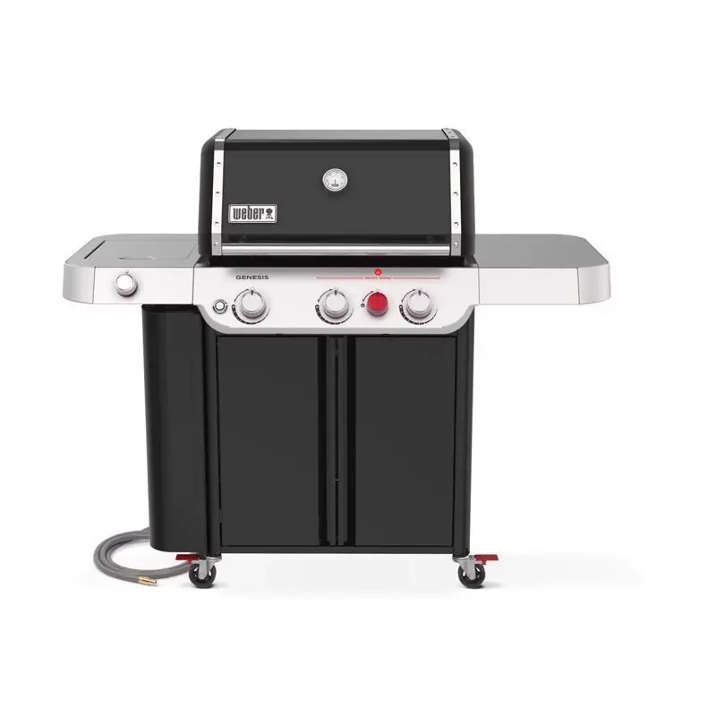 NEW! Genesis E-335 Natural Gas Grill, 39,000 BTU + Sear & Side Burners, Black