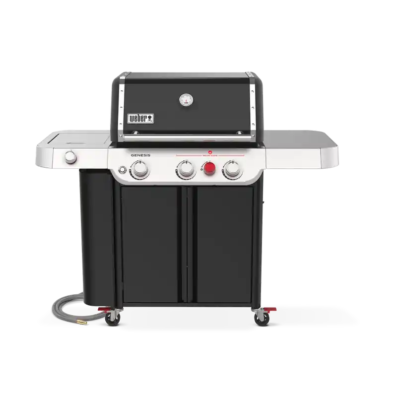 NEW! Genesis SP-E-335 3-Burner LP Gas Grill, 39,000 BTU + Sear & Side Burners, Black
