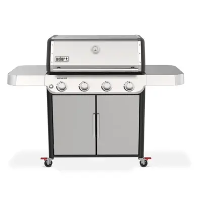 NEW! Genesis S-415 4-Burner Natural Gas Grill, 48,000 BTU, Stainless Steel