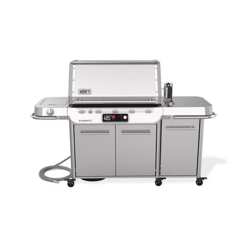 NEW! Summit Smart SX Natural Gas Grill, 93,000 BTU + Sear & Side Burners, Stainless Steel