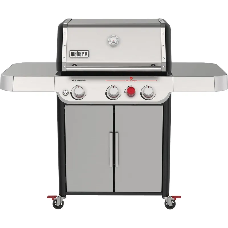 NEW! Genesis SP-S-325 3-Burner LP Gas Grill, 39,000 BTU + Sear Burner, Stainless Steel