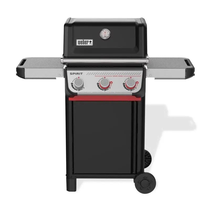 NEW! Spirit E-325 LP Gas Grill, 3 Burners & Sear, Black