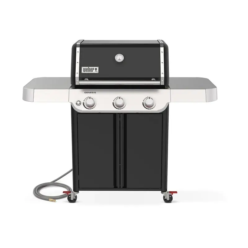 Genesis E-315 3-Burner Natural Gas Grill, Black