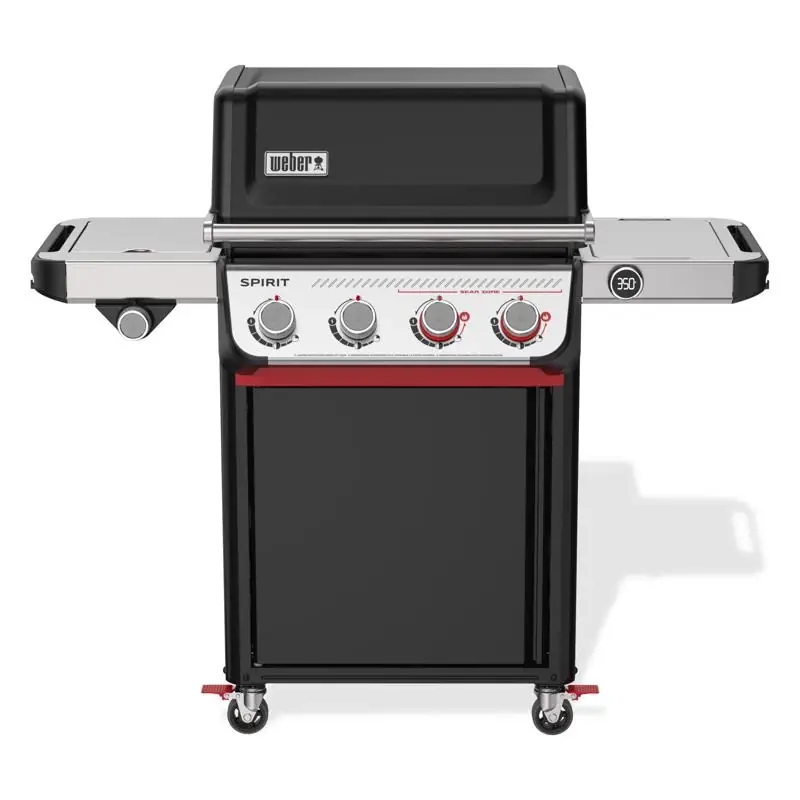 Weber Spirit Ep-435 Black 4-burner Lp Gas Grill With Sear Zone And Side Burner